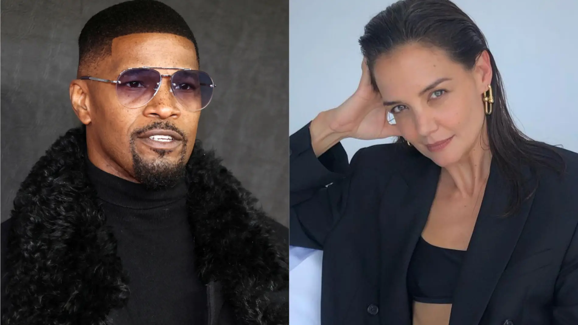 Jamie Foxx y Katie Holmes 